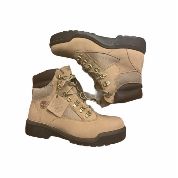 Timberland 6-Inch Field Boots in Medium Beige main image 4